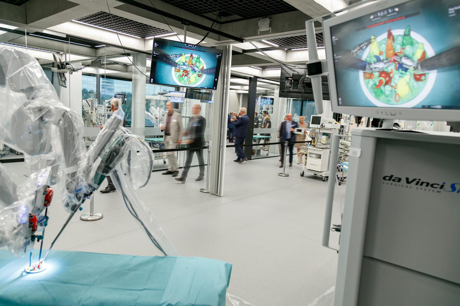 Training away from human patient