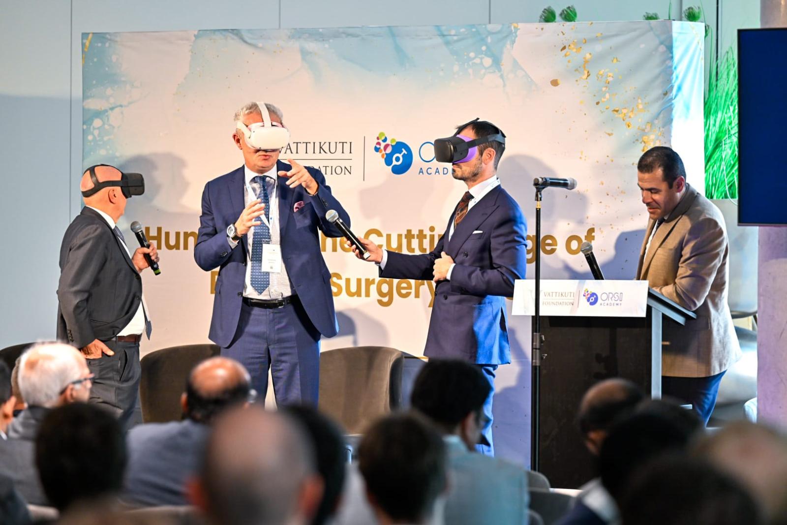 Vattikuti Foundation Symposium VR brillen