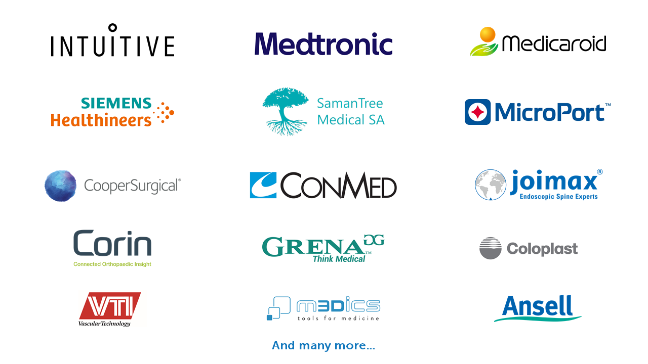 Website overzicht orsi ecosystem - medtech partners
